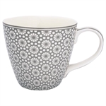 Kelly warm grey mug fra GreenGate - Tinashjem